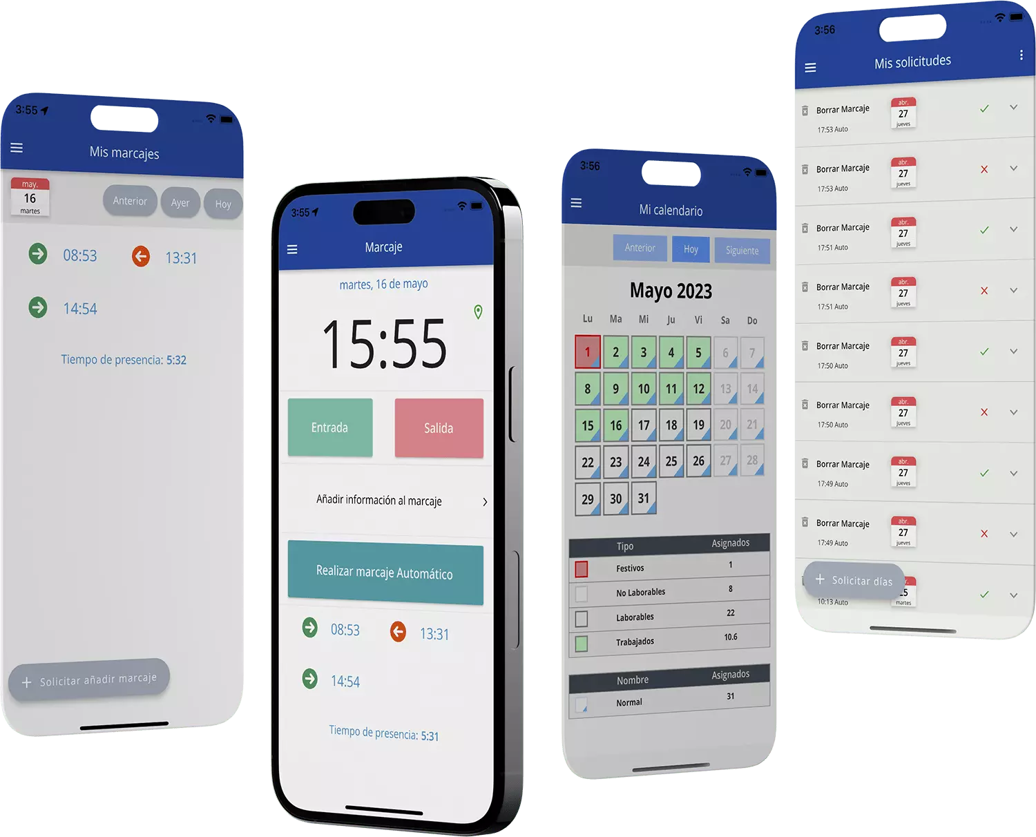 IDC Timebook APP, aplicación de control de presencia para el móvil