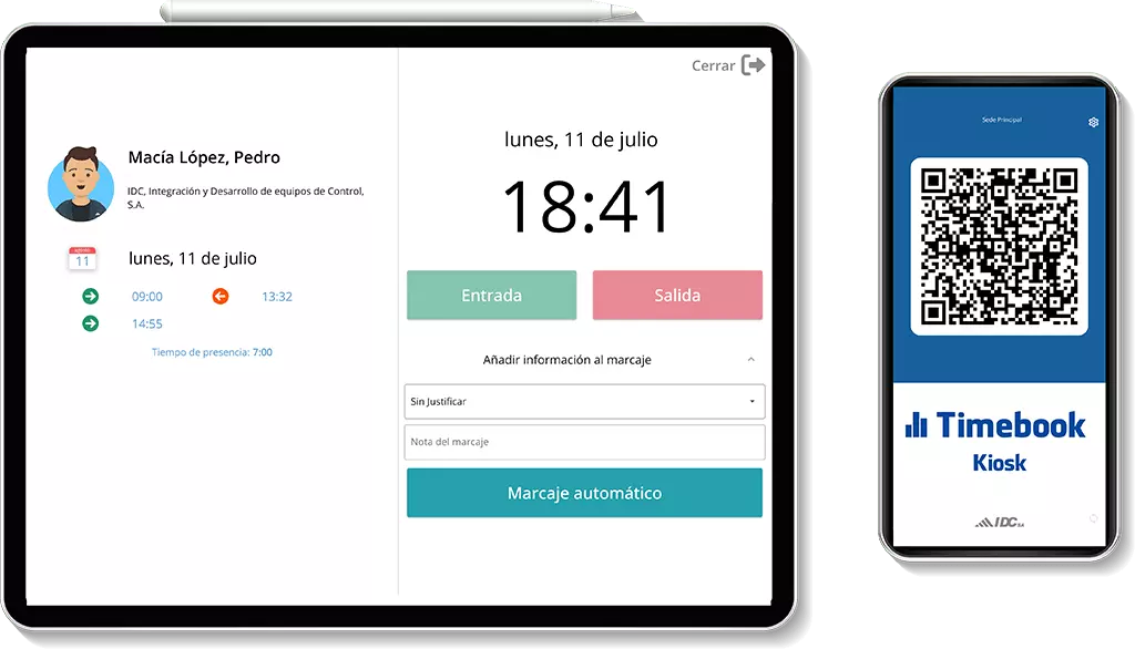 IDC Timebook Kiosk