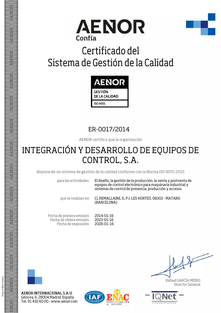 Certificado ER-0017-2014_ES ISO9001_2023