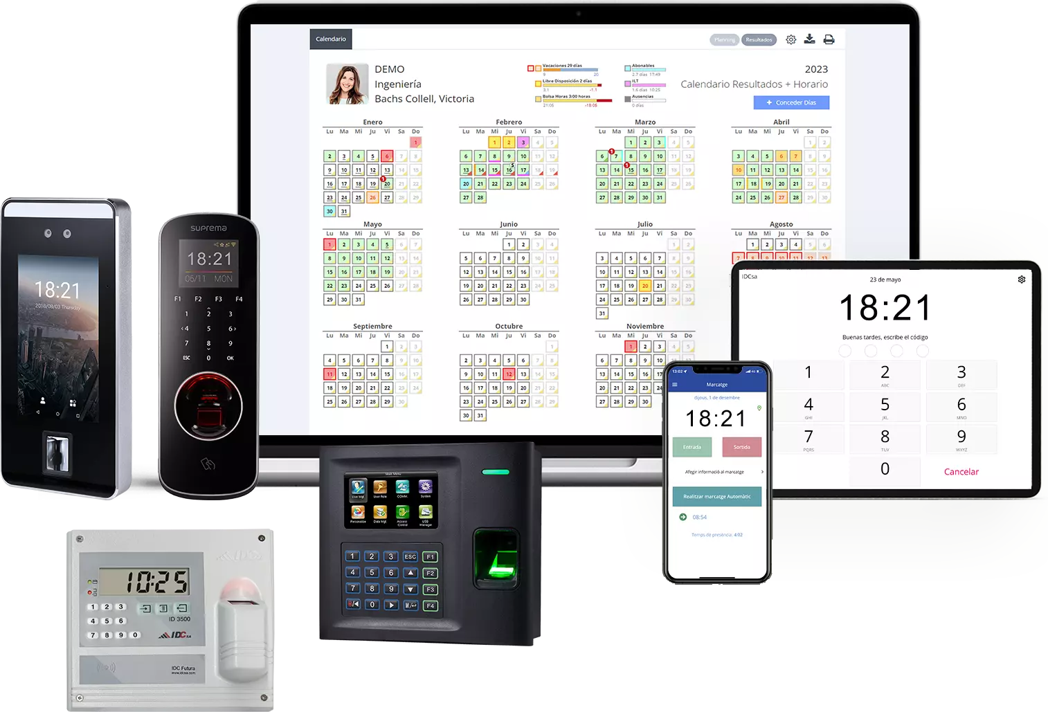 Sistema IDC Timebook