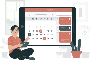 Calendario del empleado